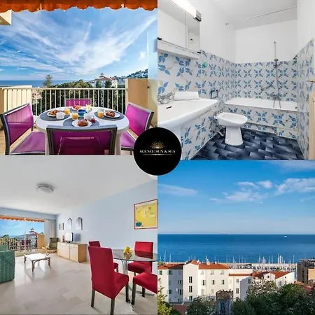 Le Fontana Rosa - Vue Mer - Terrasse - Parking Inclus Menton Exterior photo